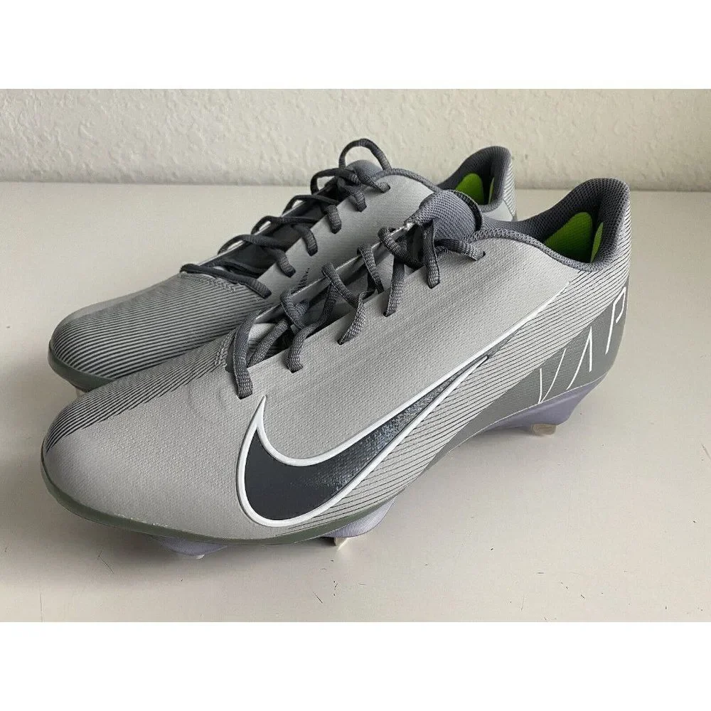 Nike Lunar Vapor Ultrafly‎ Elite 3 DC9907-003 Gray Baseball Cleats Men’s Sz 14